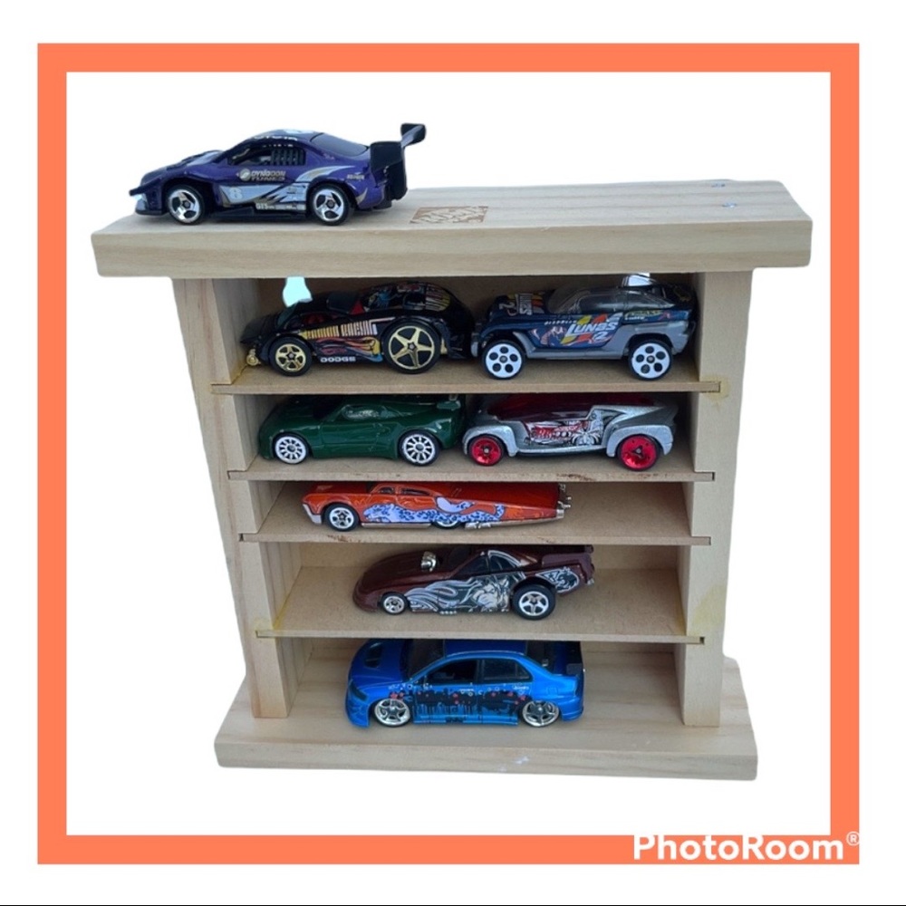 2/$30 Wooden Shelving Unit Assembled